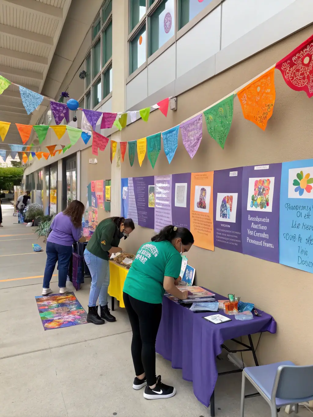A group of D.S.S.R members volunteering at a club event, highlighting the community spirit and opportunities for involvement.
